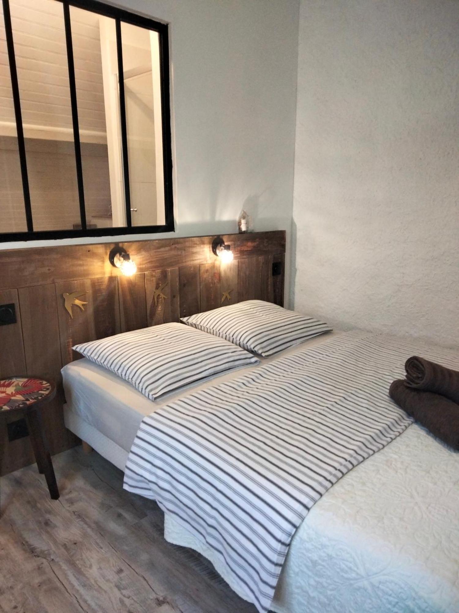 Chambre Telma 2 Pers Avec Piscine "Mon Lit Au Pre" Couples Ou Femmes Seulement Pontours ภายนอก รูปภาพ